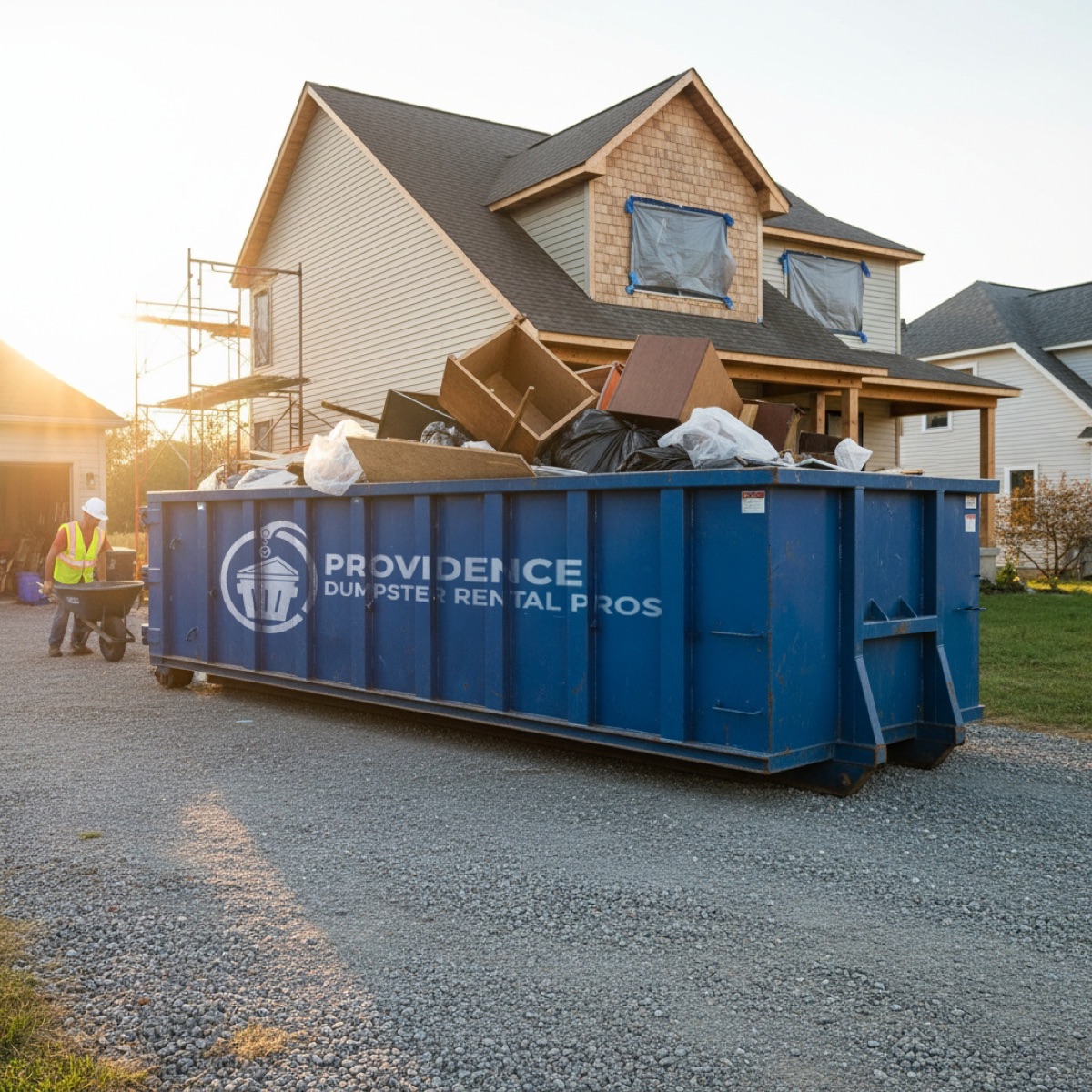 Dumpster Rental Site Work